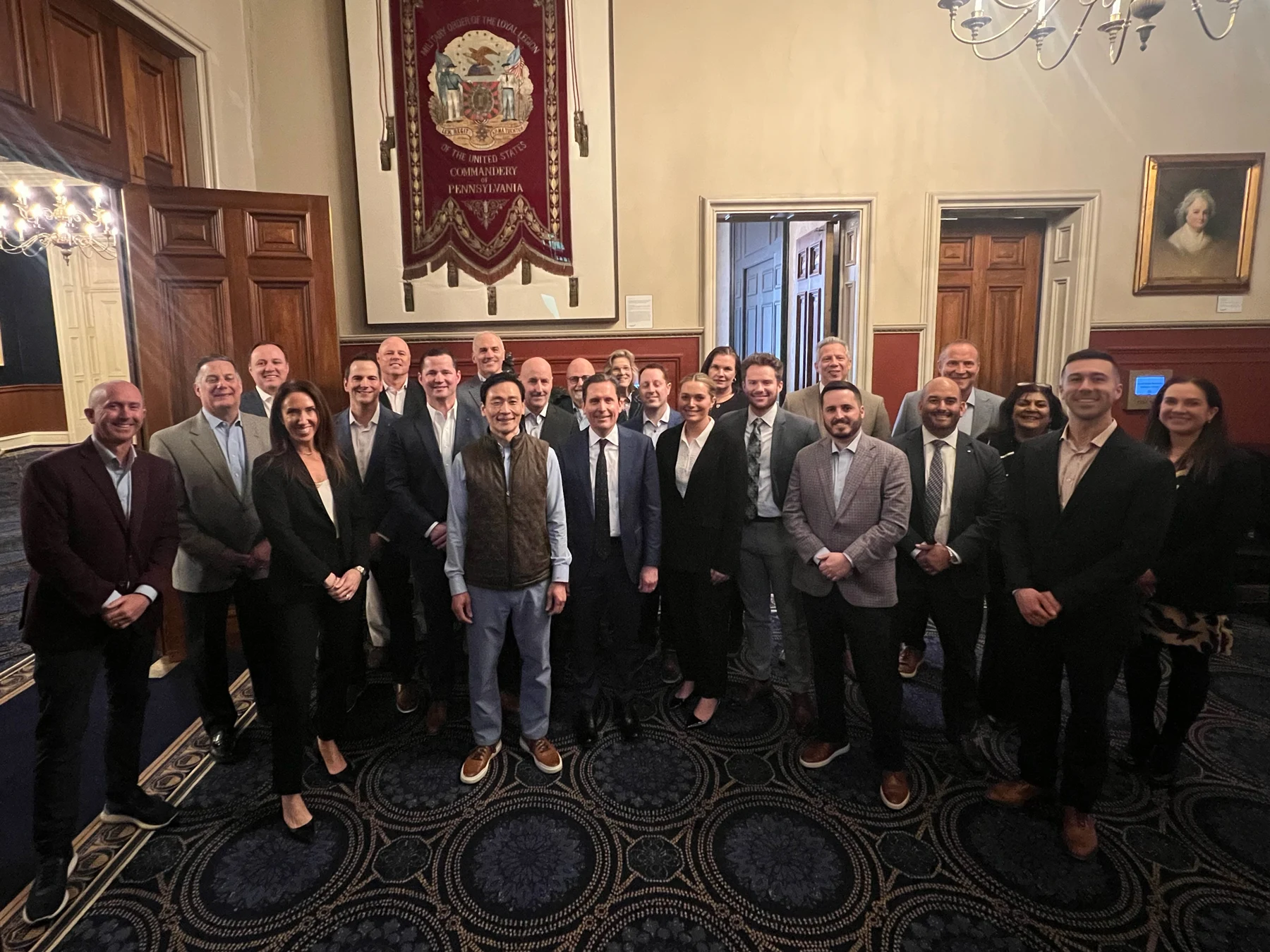 Members of the GVA advisor community gathered together at the Union League
