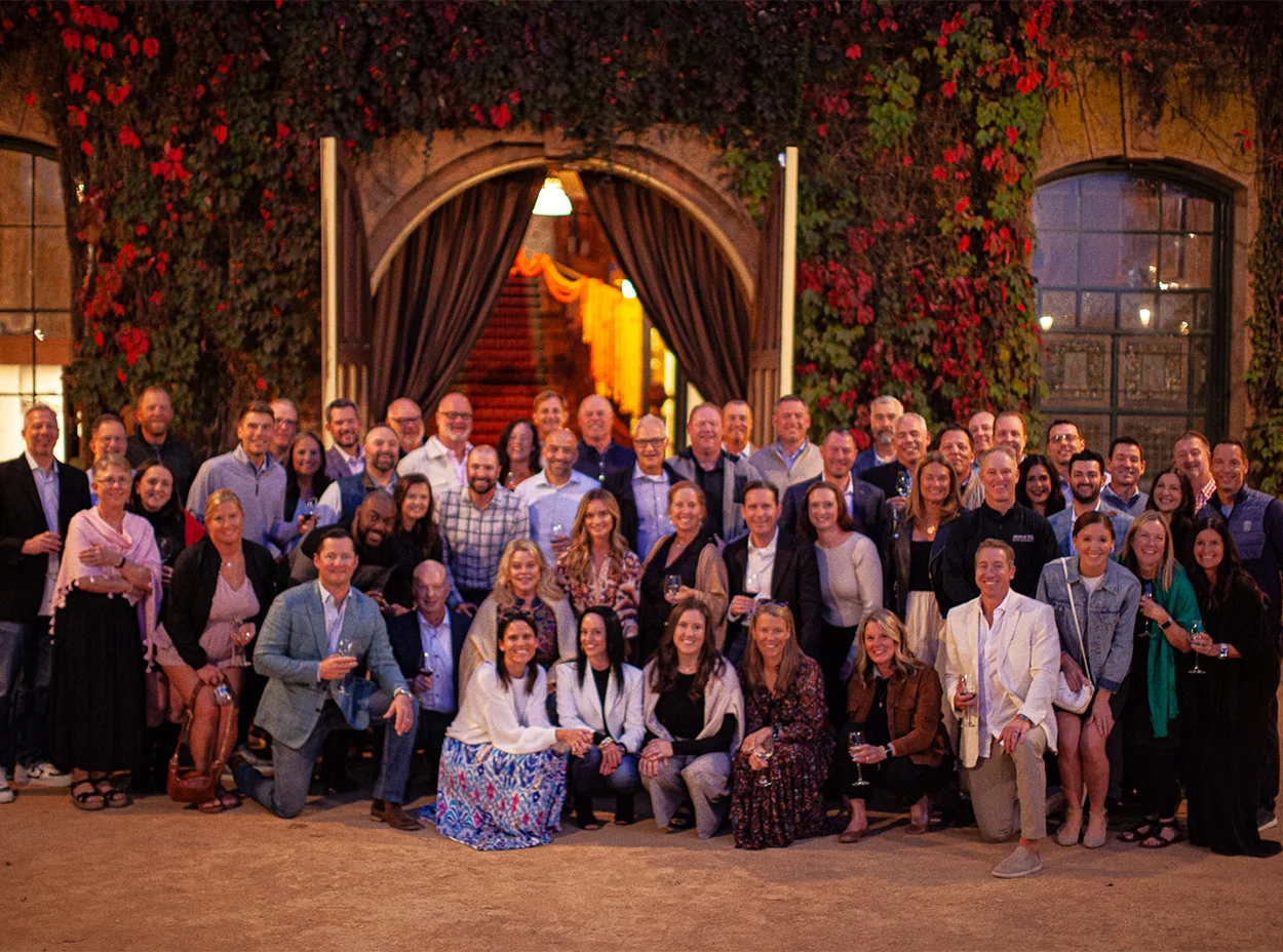 Advisors and colleagues from the GVA community gathered together